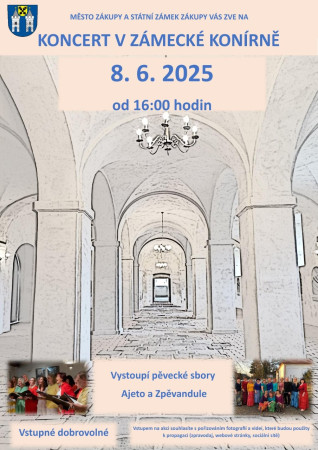 8.června 2025 - kocert v zámku Zákupy